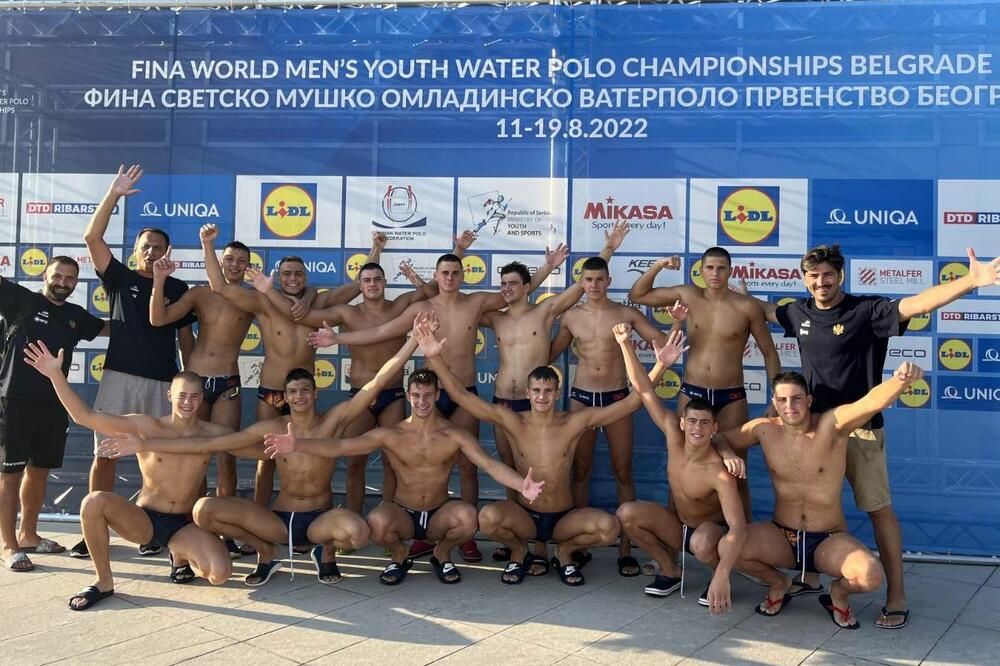 Juniorska vaterpolo selekcija Crne Gore, Foto: VPSCG