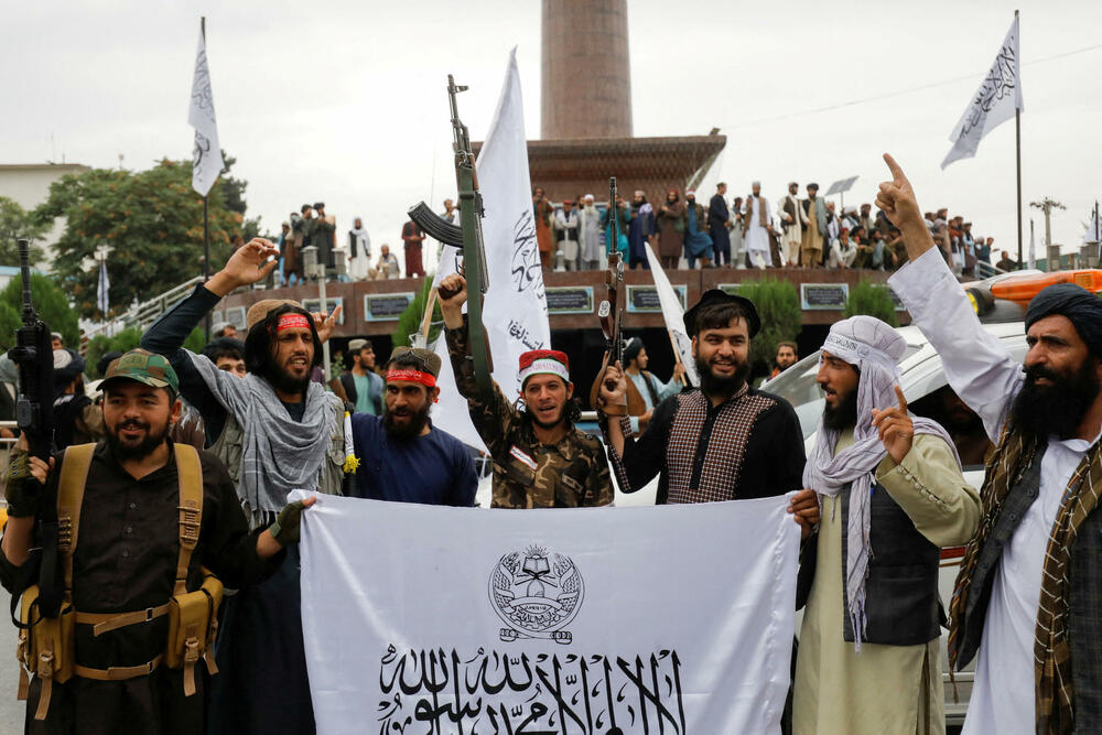 Talibani i njihove pristalice proslavljaju godišnjicu od pada Kabula