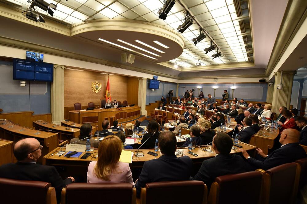 Izbora Sudskog savjeta nema bez glasova DF-a ili Demokrata: sa ranije sjednice Skupštine, Foto: BORIS PEJOVIC