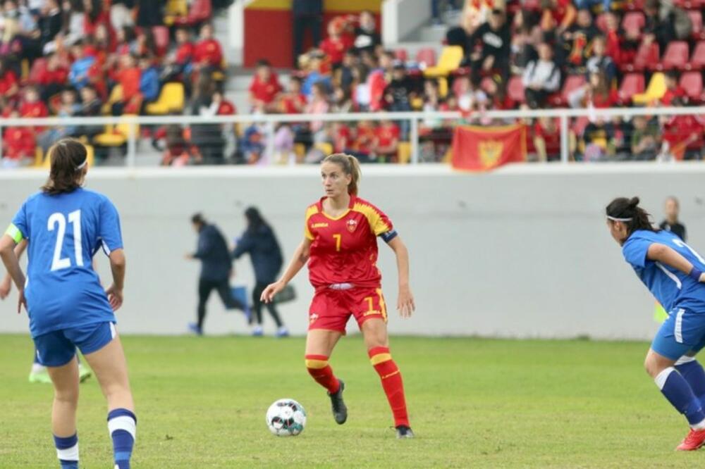 Kapitenka smatra da je njena ekipa svakim danom sve bolja, Foto: FSCG