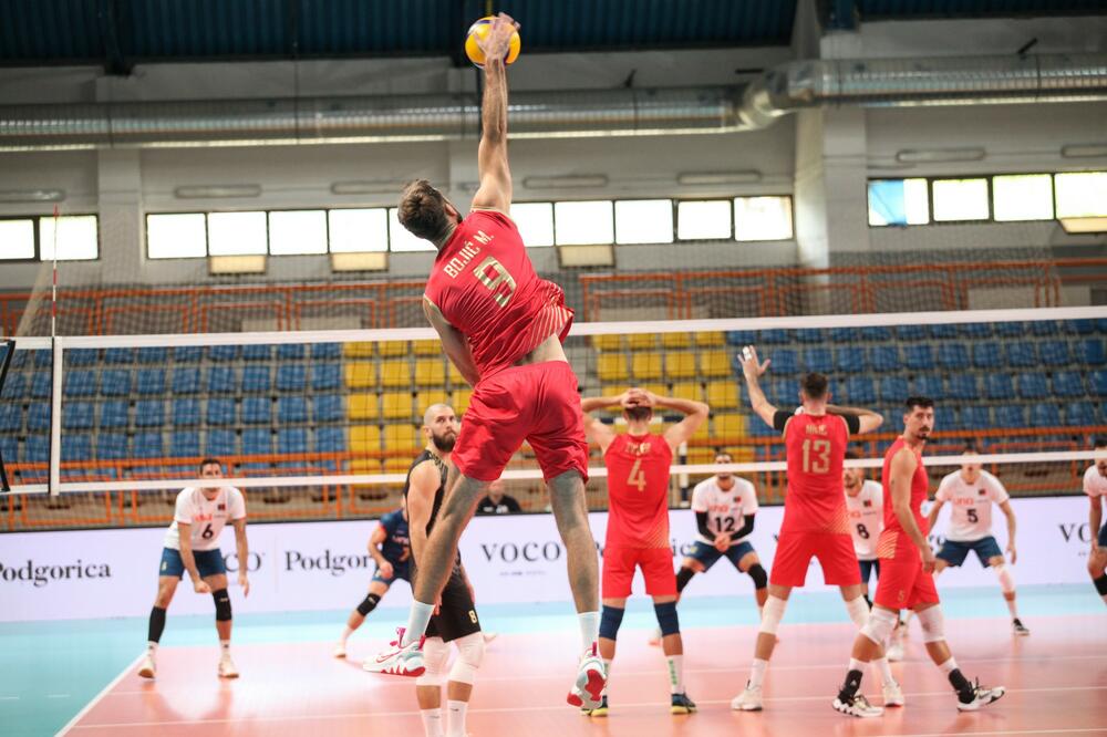 Sa meča Crna Gora - Portugal u Kolašinu, Foto: OSCG