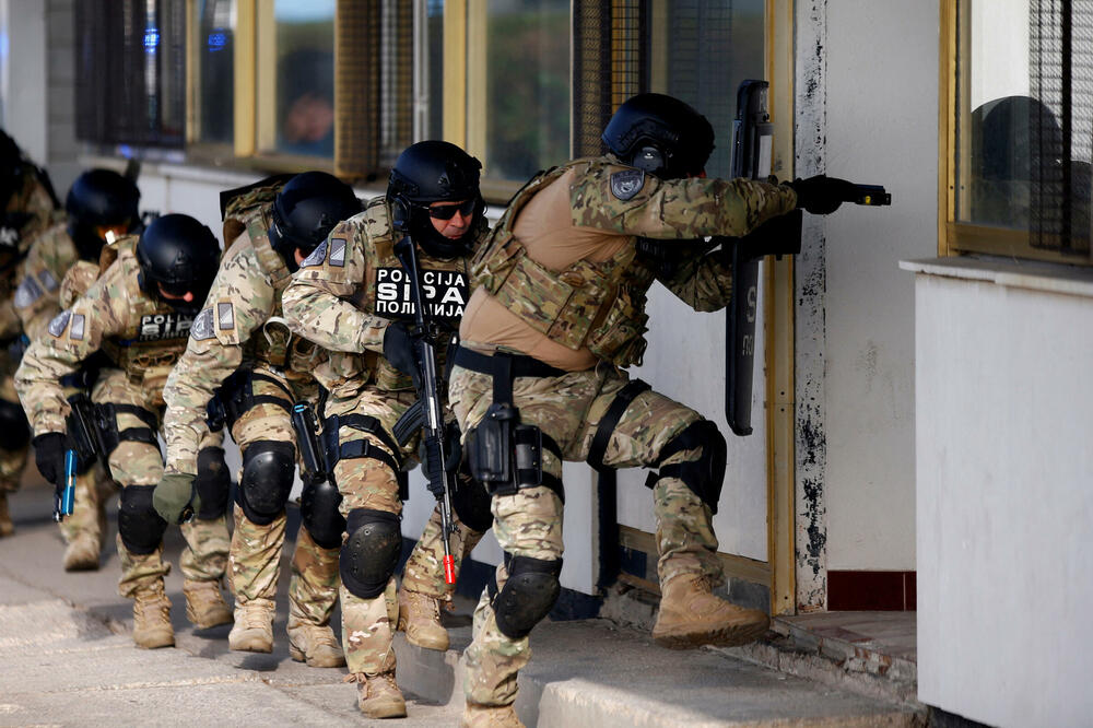 Zajednička vježba pripadnika EUFOR-a i bezbjednosnih službi BiH u Sarajevu, Foto: REUTERS