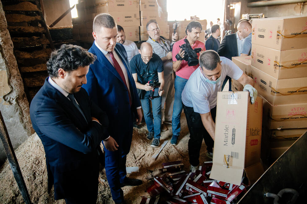 <p>U krugu fabrike "Javorak" biće spaljeno oko 1.500 paketa cigareta</p>