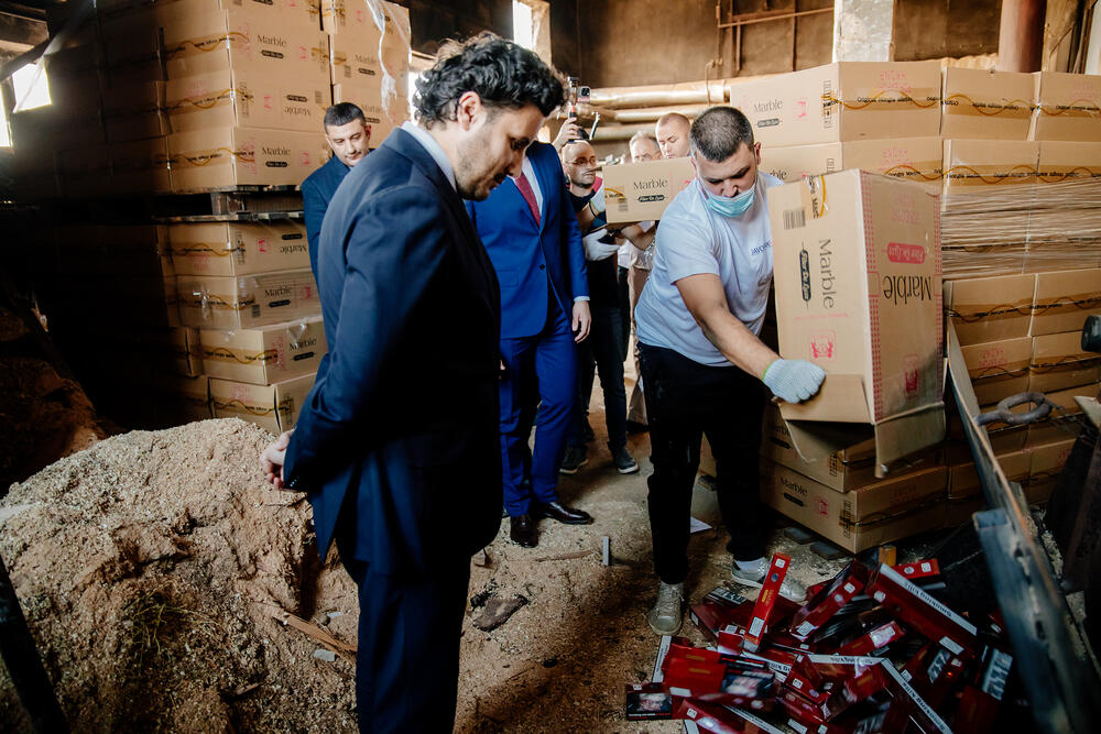 <p>U krugu fabrike "Javorak" biće spaljeno oko 1.500 paketa cigareta</p>