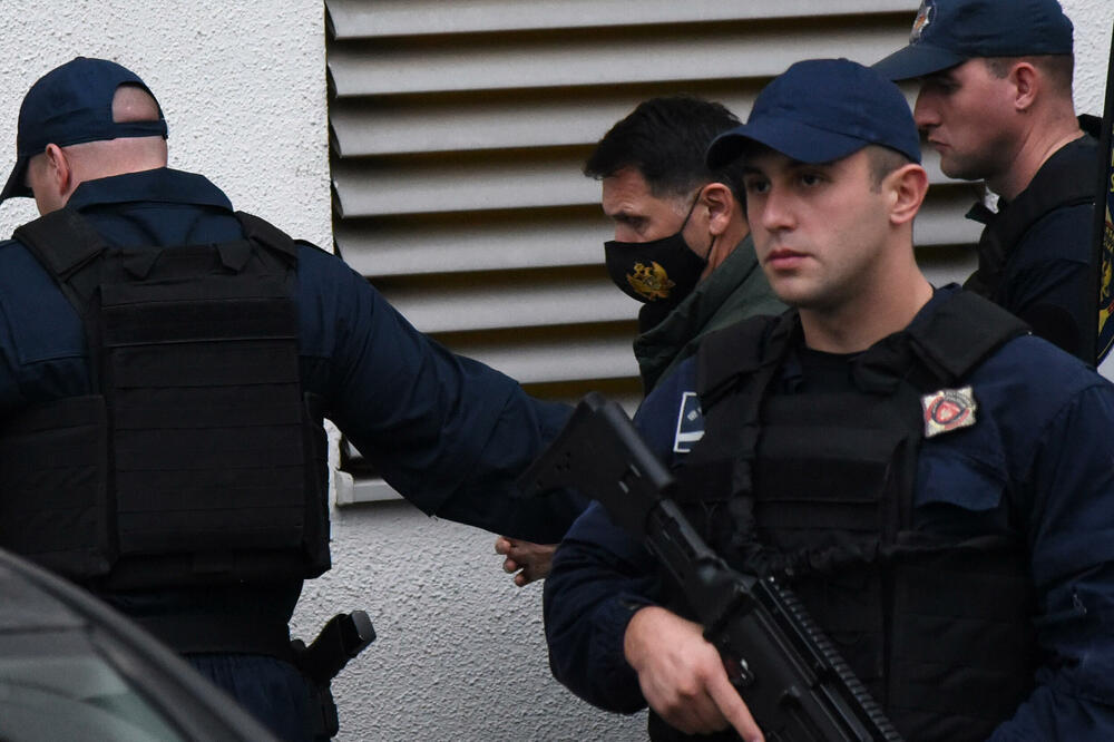 Slobodan Kašćelan nakon hapšenja, Foto: Luka Zekovic