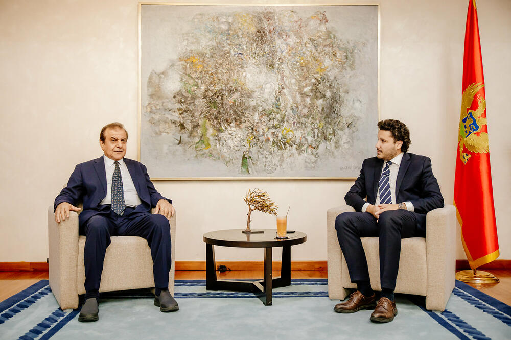 Al Mansouri i Abazović, Foto: Vlada Crne Gore