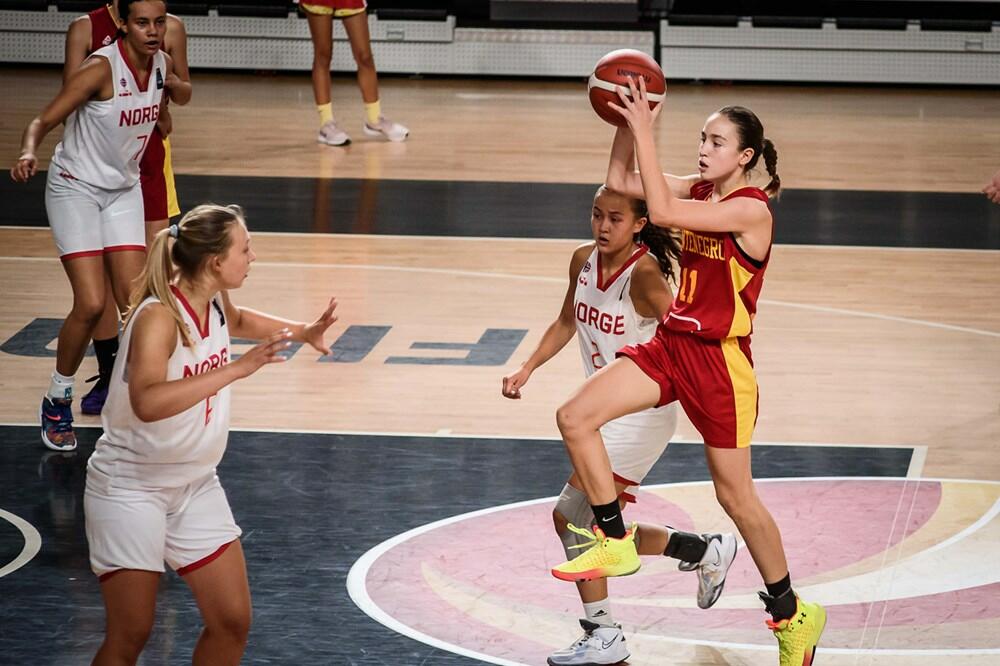 Ksenija Nišavić na današnjoj utakmici, Foto: FIBA
