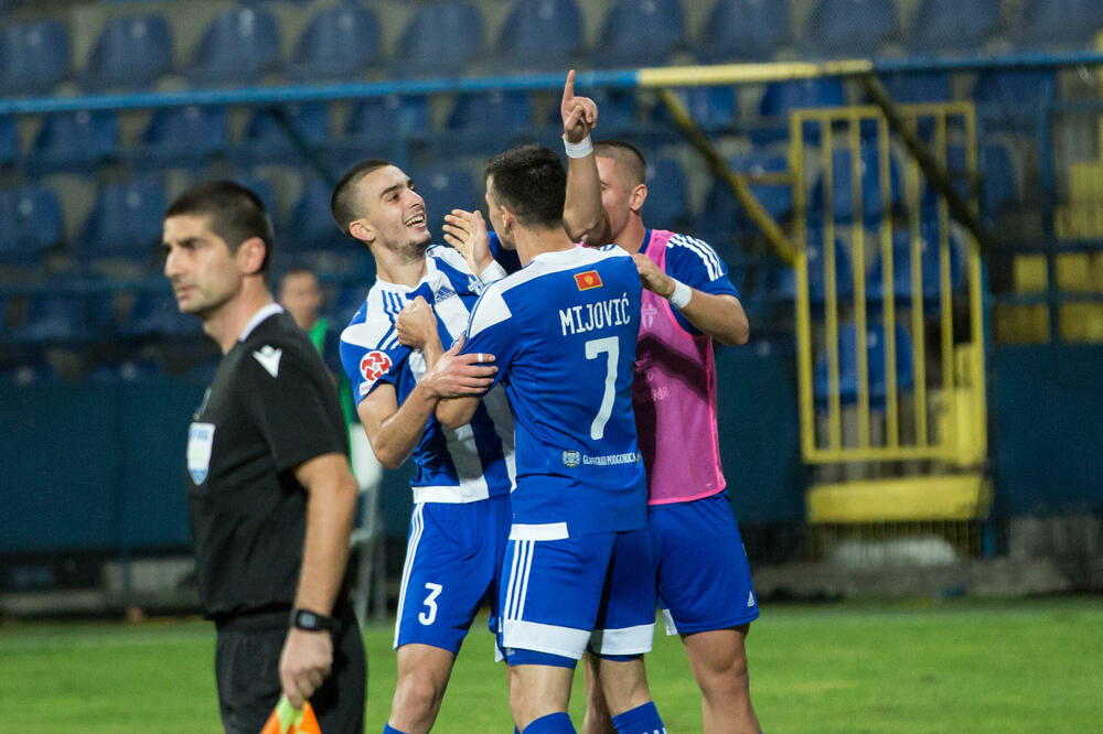 Ražnatović i Mijović, strijelci Budućnosti, Foto: FSCG