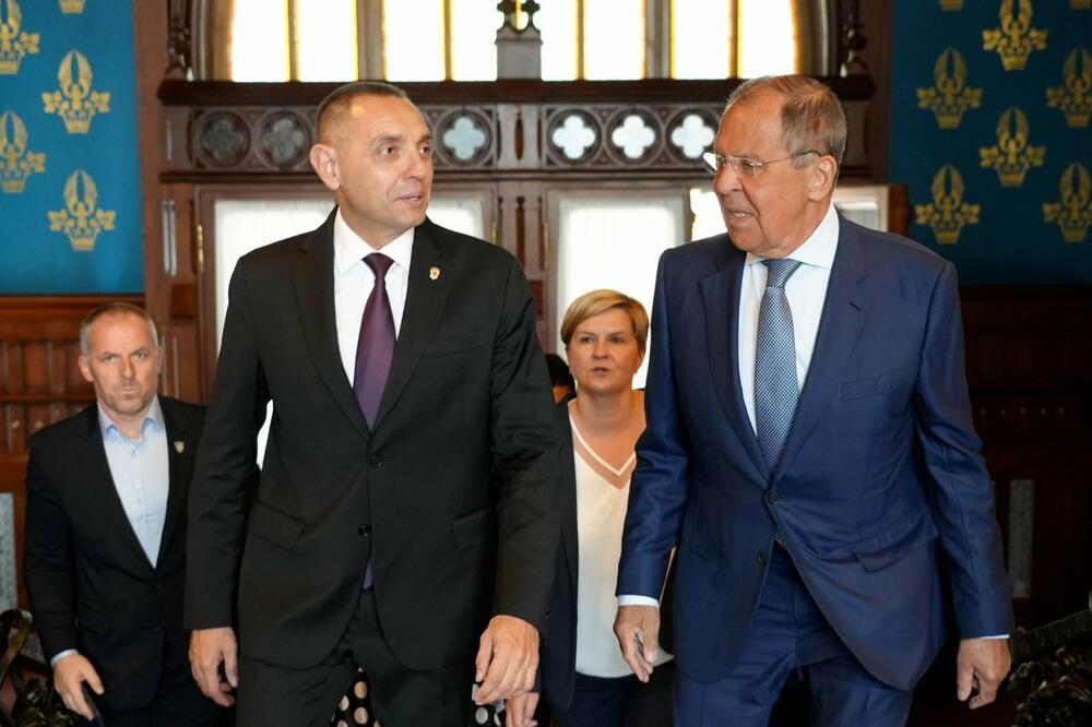 Vulin i Lavrov, Foto: MUP Srbije