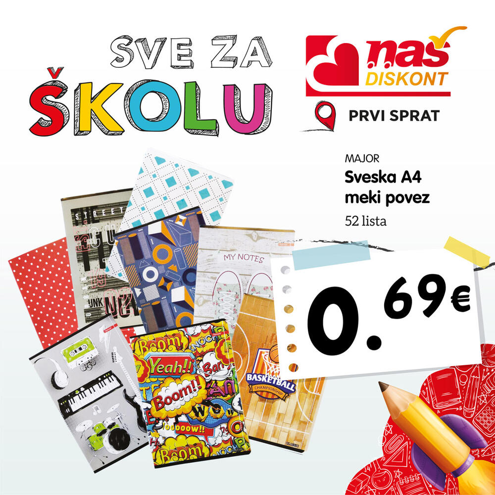 <p><em>Od 22.avgusta školski pribor na jednom mjestu po najpovoljnijim cijenama</em></p>