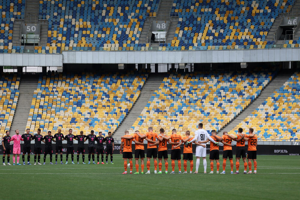 Sa meča Šahtjor - Metalist, Foto: Reuters