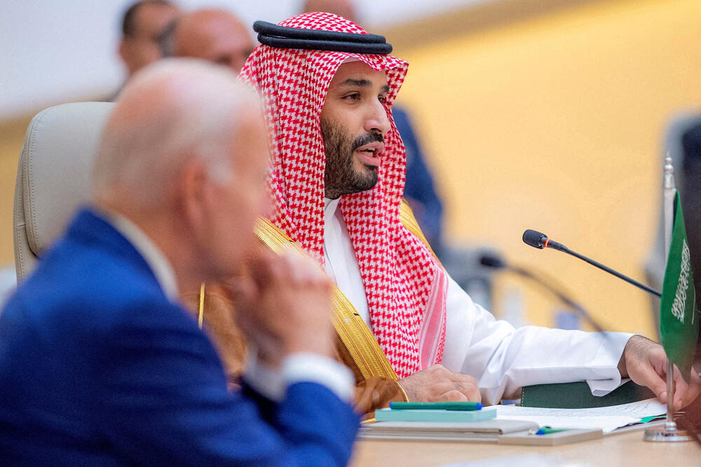 Džo Bajden i saudijski princ Mohamed bin Salman, Foto: REUTERS