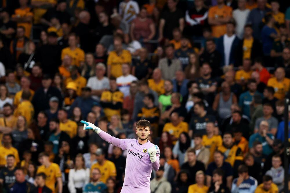 Matija Šarkić na sinoćnjem meču, Foto: Wolves