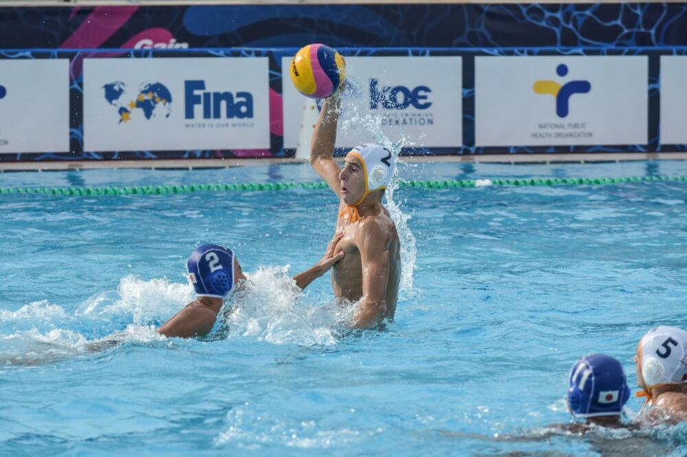 Tadija Matijašević na meču s Japanom, Foto: koe.org.gr