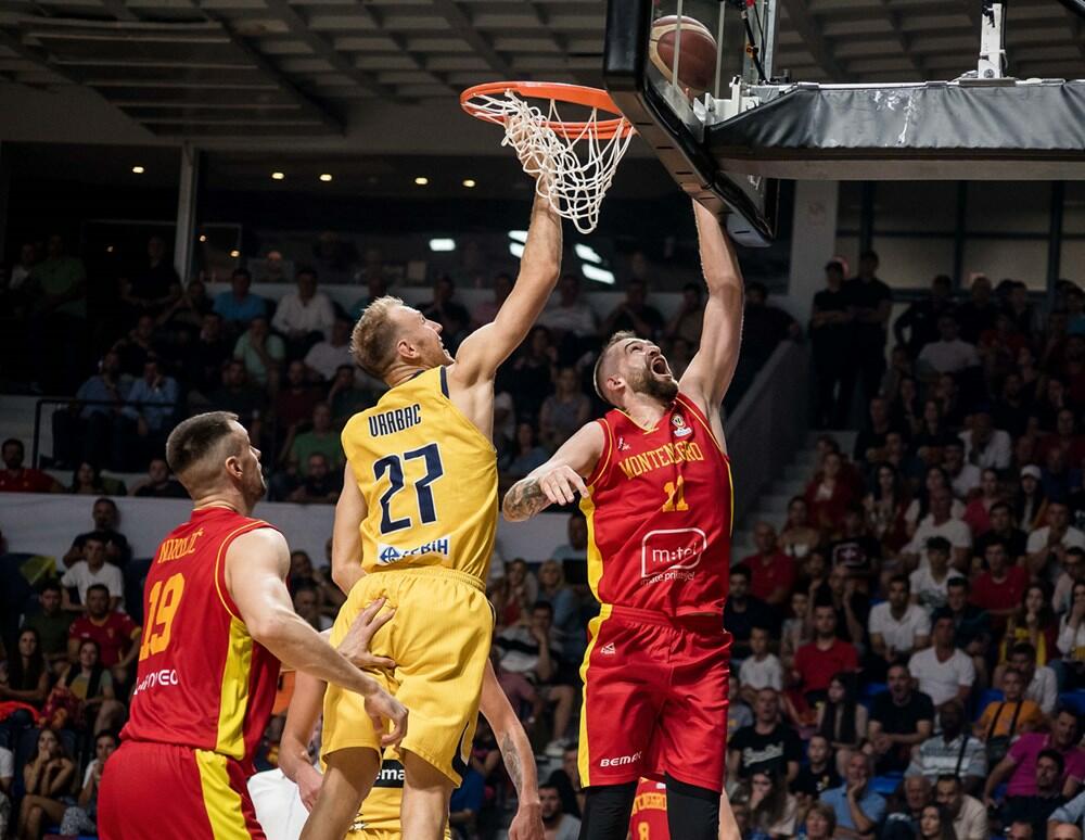 Nemanja Radović na meču sa BiH