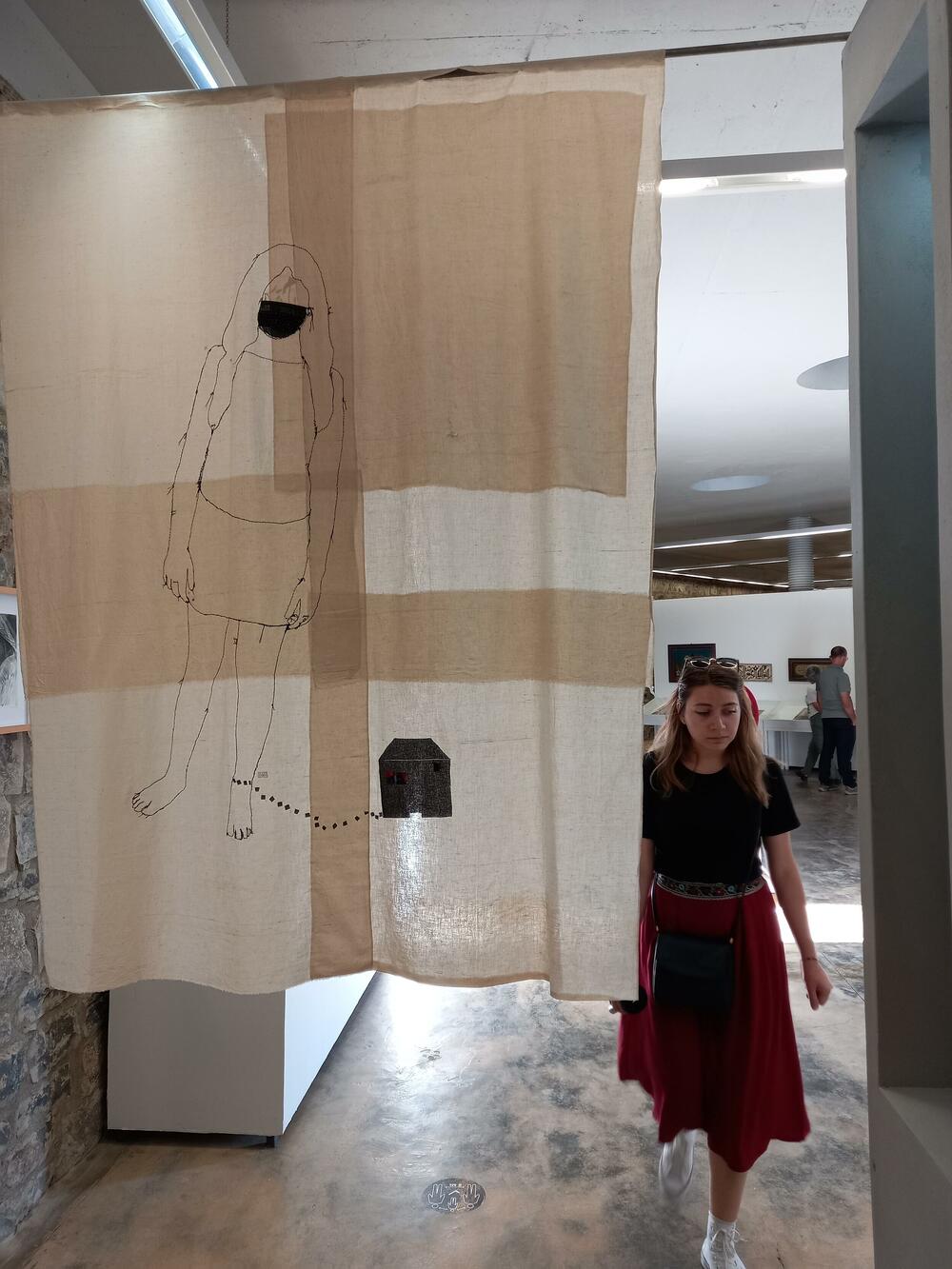 Izražen društveni angažman uumjetnika: Sa jedne od izložbi 