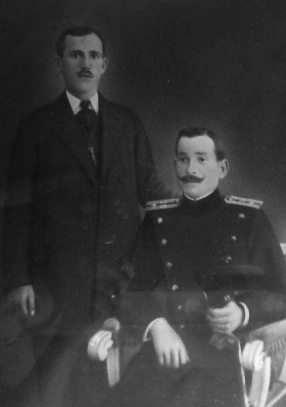 Gliša i Stojan Radović