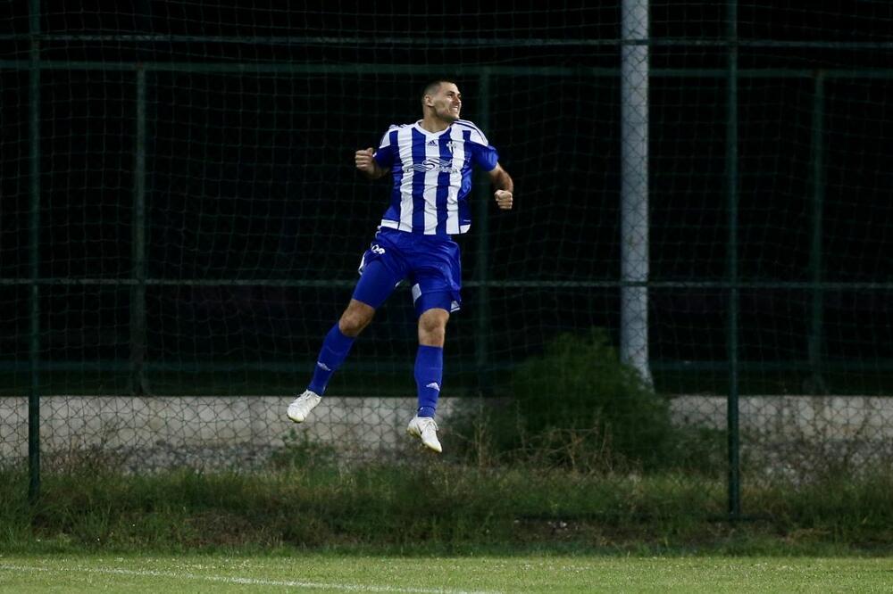 Dvostruki strijelac: Stefan Milošević, Foto: FSCG