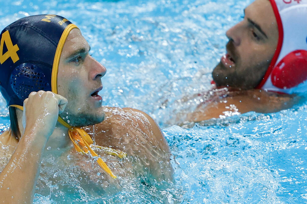 Kanstantin Averka na današnjoj utakmici, Foto: www.facebook.com/leneuropeanaquatics