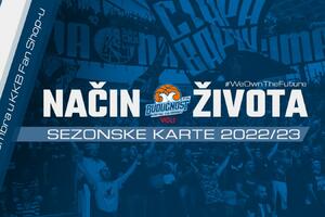 Budućnost Voli počela prodaju sezonskih karata - od 100 do 250...