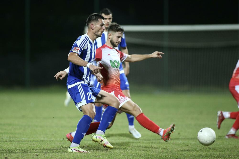 Sa utakmice Iskre i Budućnosti u prvom dijelu sezone, Foto: FSCG