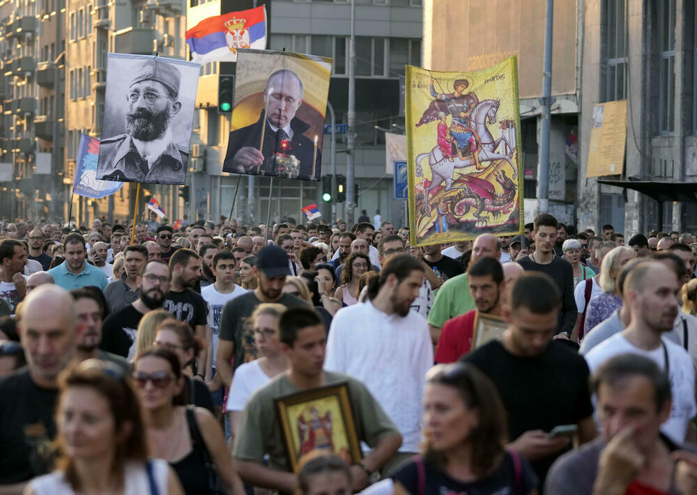Sa protesta protiv EuroPrajda u Beogradu