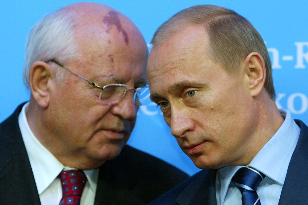 Gorbačov i Putin, Foto: Reuters