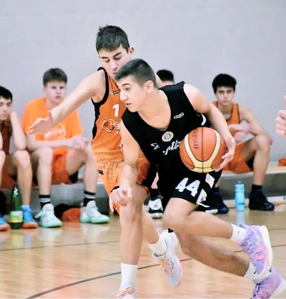 Miloš Veković u dresu Partizana