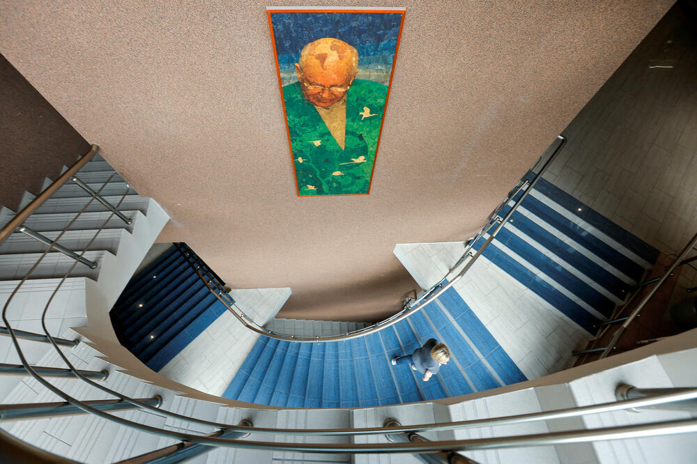 Juče u Fondaciji Gorbačov, Foto: Rojters