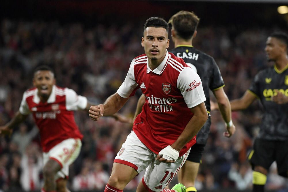 Martineli slavi gol za pobjedu Arsenala, Foto: Reuters