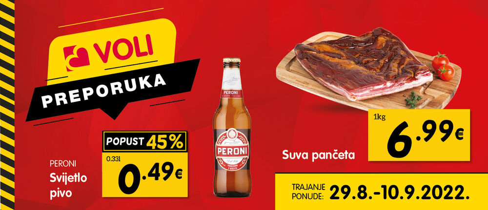 <p>Svaki početak je lakši uz dobru pripremu. U Voli i Naš diskont marketima je u toku velika Uhvati popuste akcija.</p>