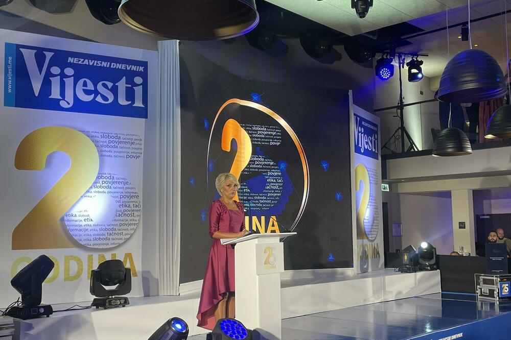 Izvršna direktorica ND "Vijesti" i TV Vijesti Marijana Bojanić, Foto: Ana Burić