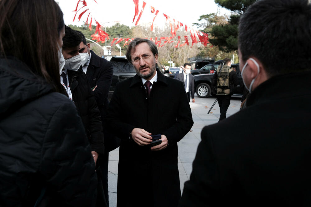 Direktor za komunikacije Fahretin Altun u decembru 2021