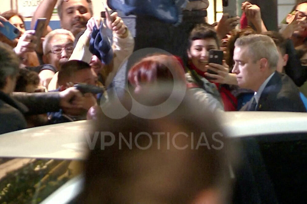 Trenutak napada na Kristinu Fernandes de Kiršner, Foto: Reuters
