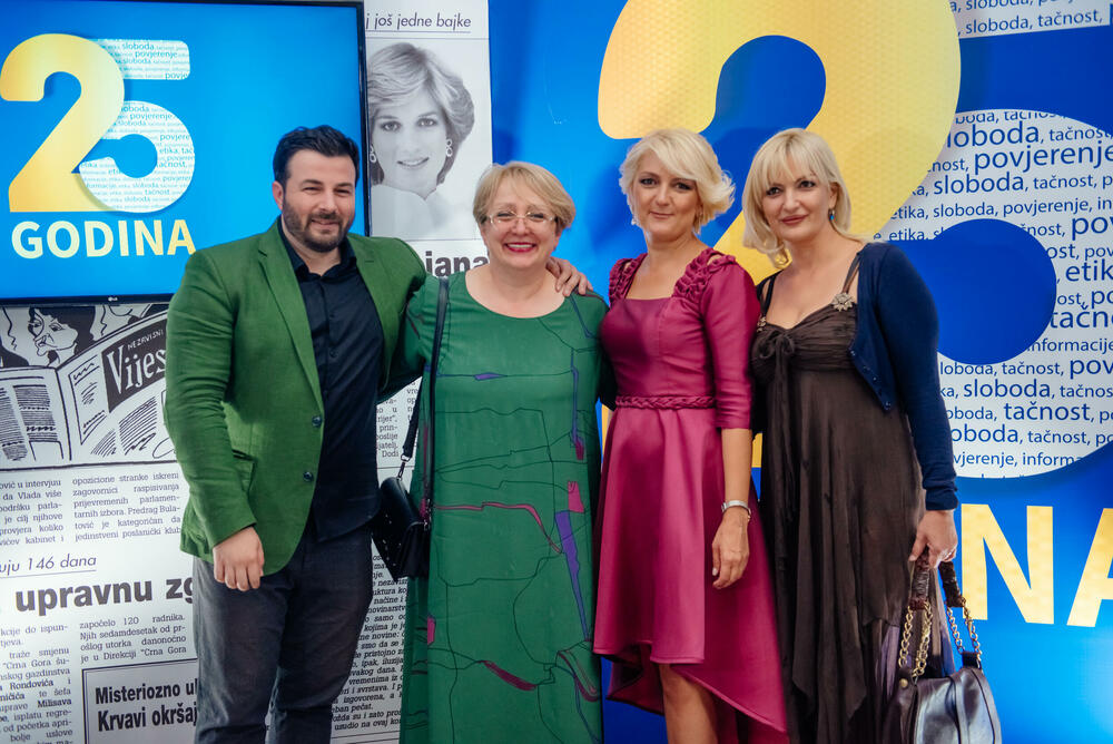 <p>Nezavisni dnevnik Vijesti 1. septembra obilježio je 25 godina postojanja. Tom prilikom organizovana je proslava</p>