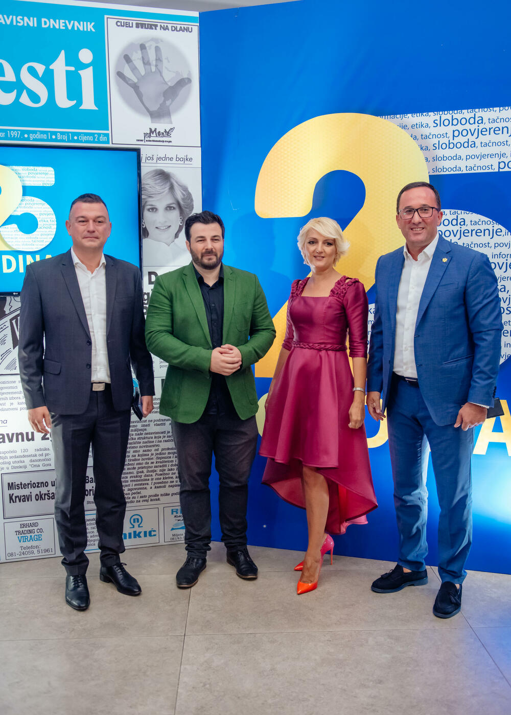 <p>Nezavisni dnevnik Vijesti 1. septembra obilježio je 25 godina postojanja. Tom prilikom organizovana je proslava</p>
