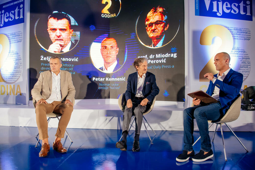 <p>Nezavisni dnevnik Vijesti 1. septembra obilježio je 25 godina postojanja. Tom prilikom organizovana je proslava</p>