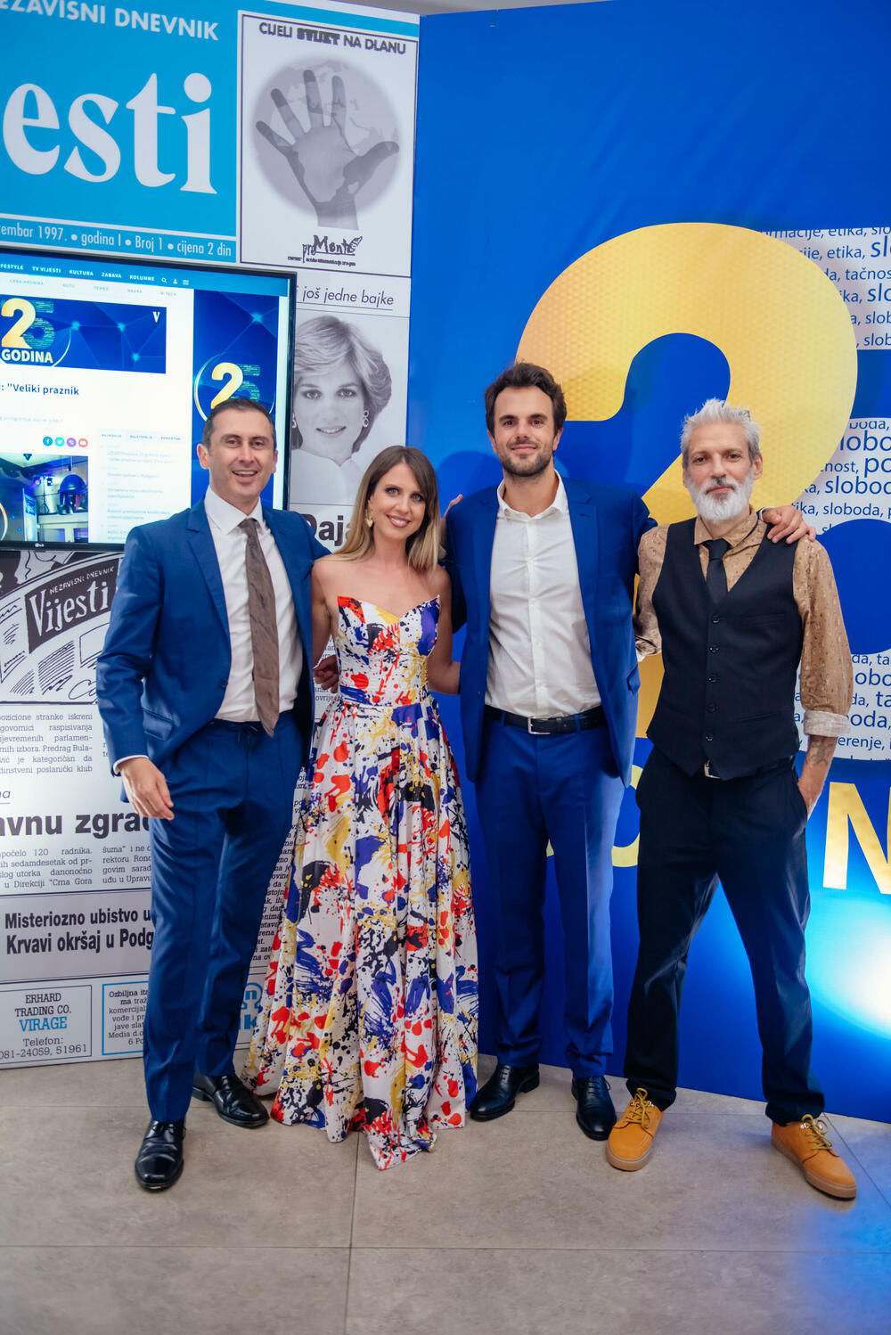 <p>Nezavisni dnevnik Vijesti 1. septembra obilježio je 25 godina postojanja. Tom prilikom organizovana je proslava</p>