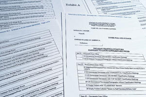 U pretrazi Trampovog posjeda nađene prazne fascikle