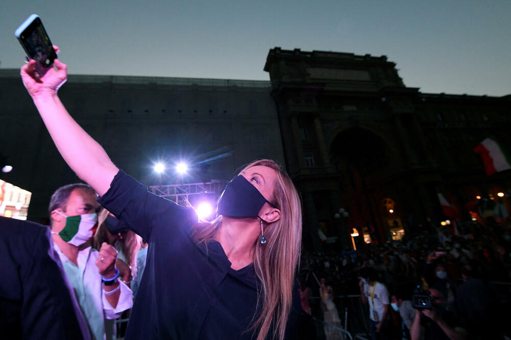 Njena stranka nikada nije odbacila postfašističke korijene 