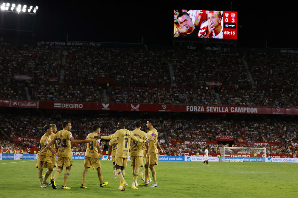 Fudbaleri  Barselone, Foto: Reuters