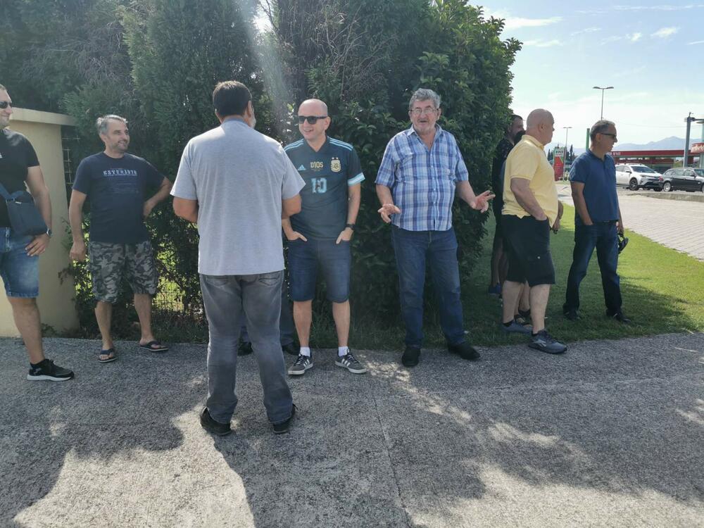 bolokada kružnog toka, kružni tok aerodrom, Za spas Zete