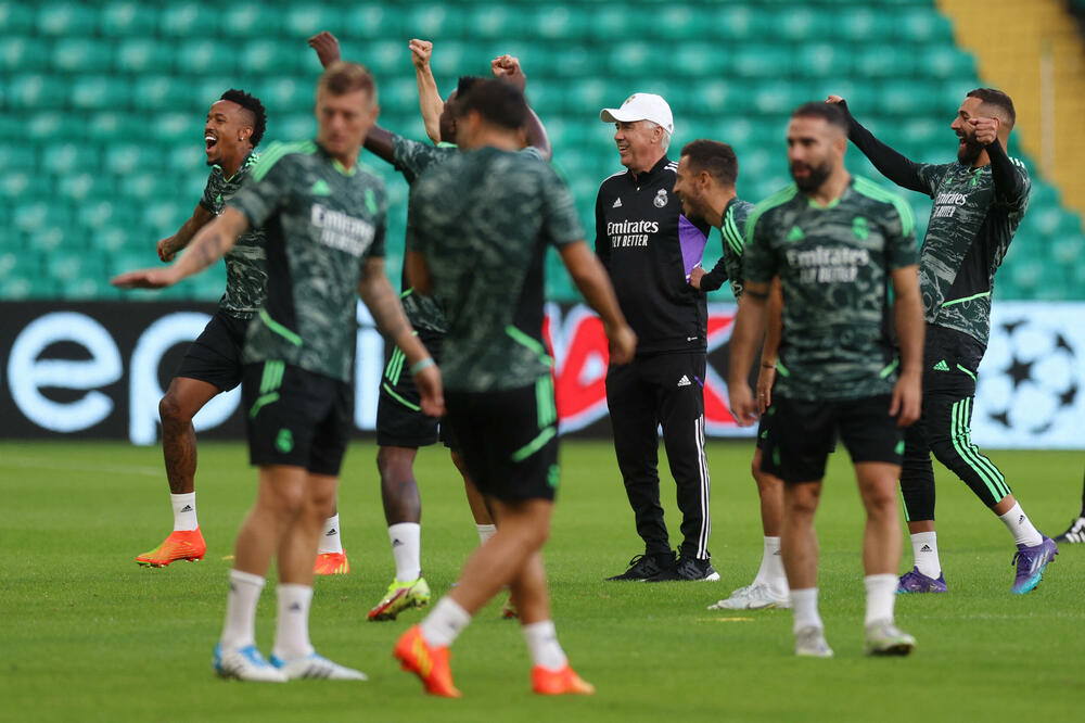 Prvak Evrope kreće iz Glazgova: Real se sprema za duel sa Seltikom, Foto: LEE SMITH