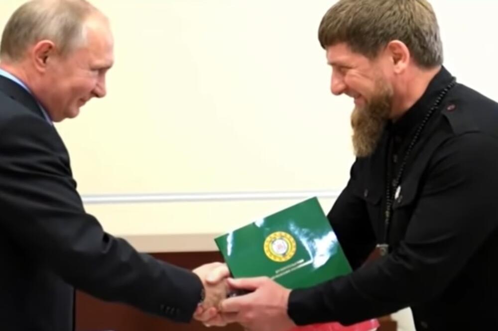 Putin i Kadirov, Foto: Screenshot/Youtube