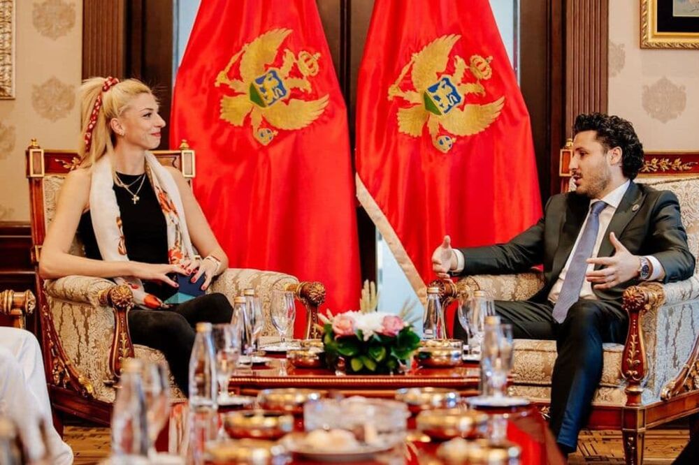 Abazović i Marija Vuković, Foto: gov.me