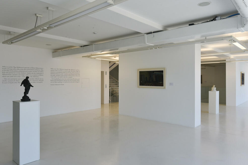 <p>Publika ima priliku da posjeti postavku upriličenu povodom jubileja galerije “Atelje DADO” i drugu, "Ljepota poklanjanja", iz kolekcije Vukmanović iz fonda Umjetničkog muzeja</p>