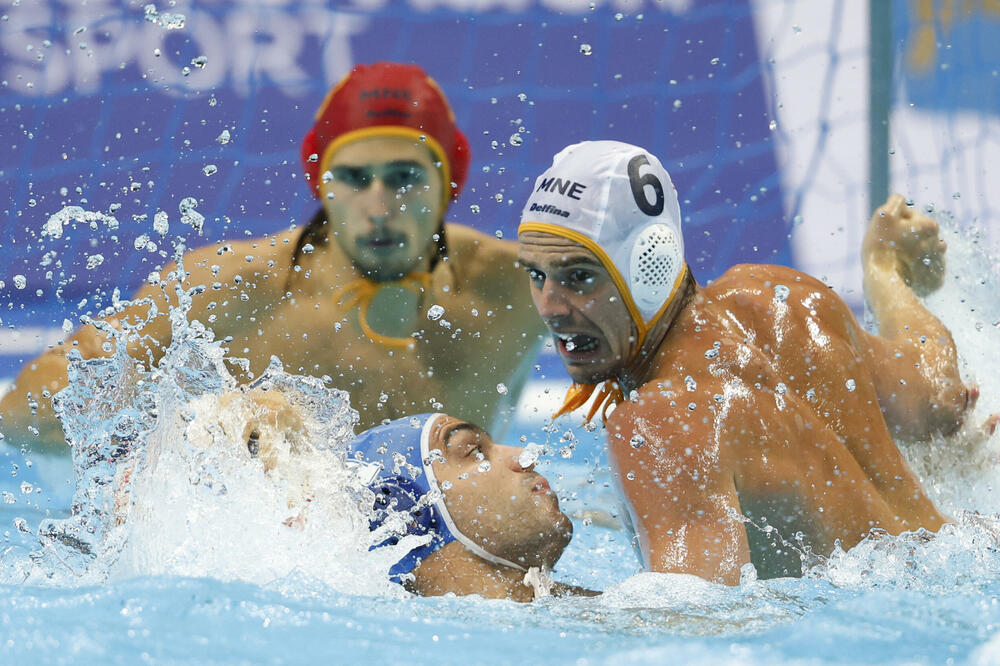 "Ajkule" biraju sa koje pozicije će u Zagreb: Vlado Popadić i kapiten ajkula Petar Tešanović, Foto: LEN