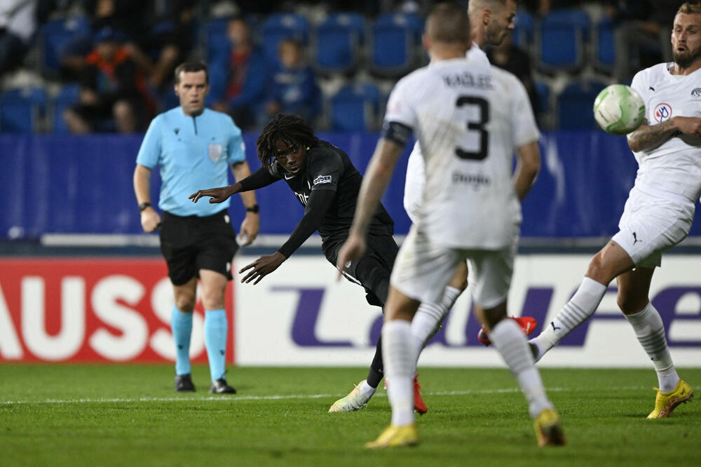 Dijabate je bio dvostruki strijelac za Partizan, Foto: Reuters