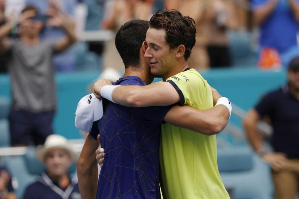 Alkaras i Rud nakon finala Majamija, Foto: Reuters