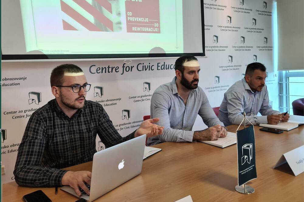 Suljević, Radulović, Mirković, Foto: Centar za građansko obrazovanje